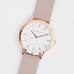 NBW The Original The Horse Watch Polished in Rose Gold / Blush Leather